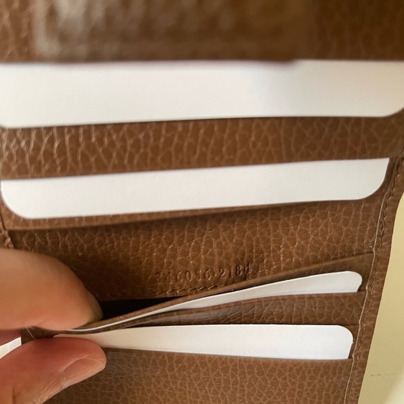 Gucci Tan and Brown Monogram Bifold Wallet (Brand New) - Picture 6 of 10